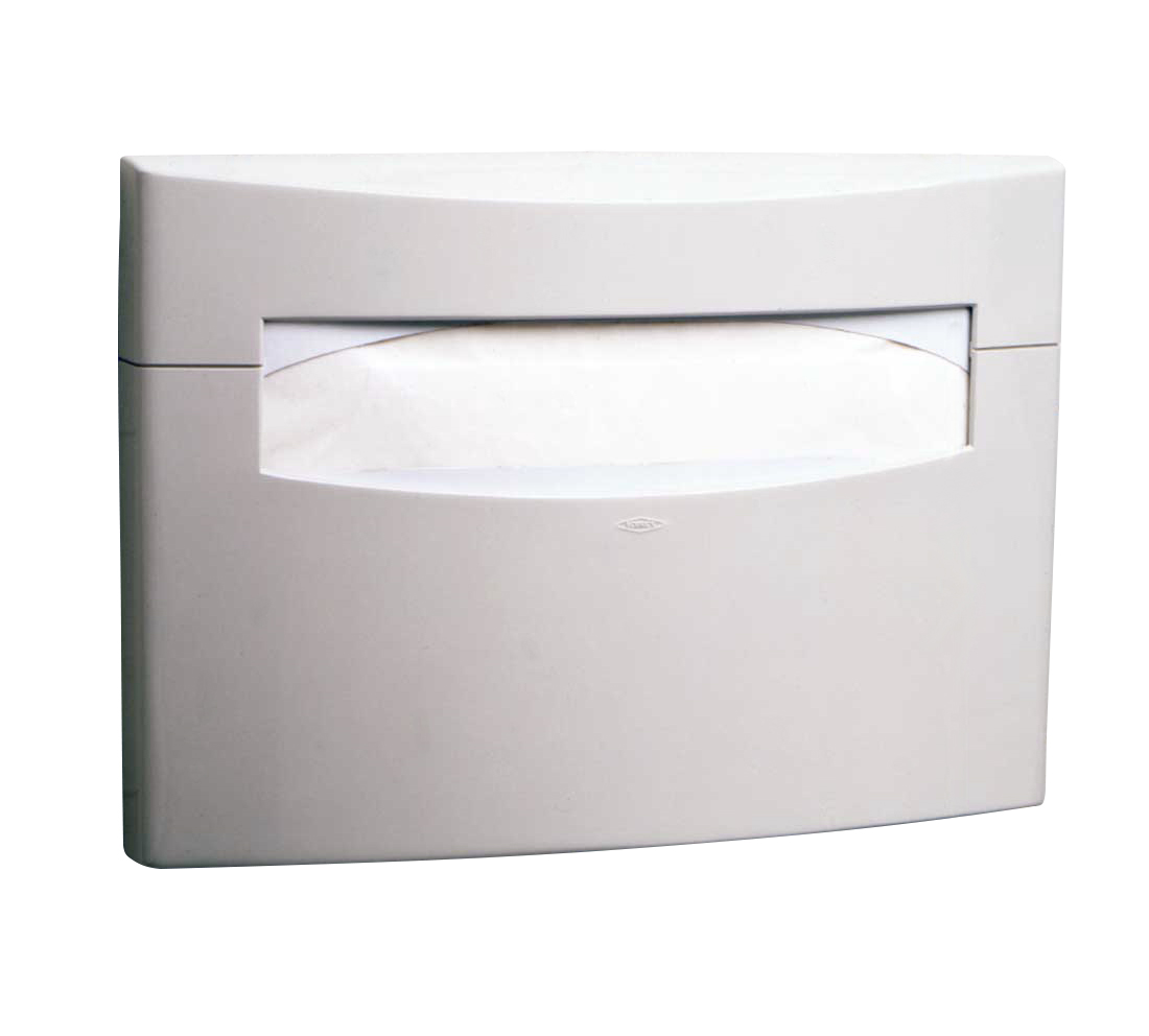 Bobrick Matrix Series Two-Roll Tissue Dispenser, Gray